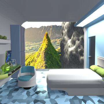 Frutiger Aero Apartment